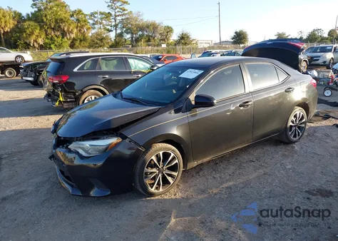 2016 Toyota Corolla Le из США, поврежденный, VIN 5YFBURHE8GP504751